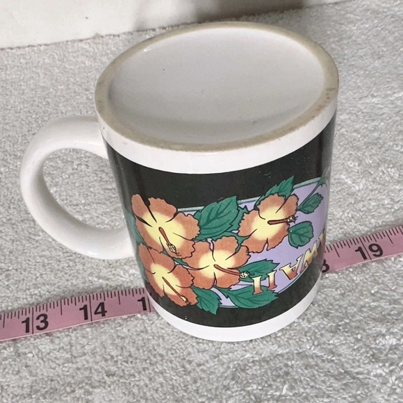 Vintage Hawaii  Flower Graphic Mug - Picture 11 of 11